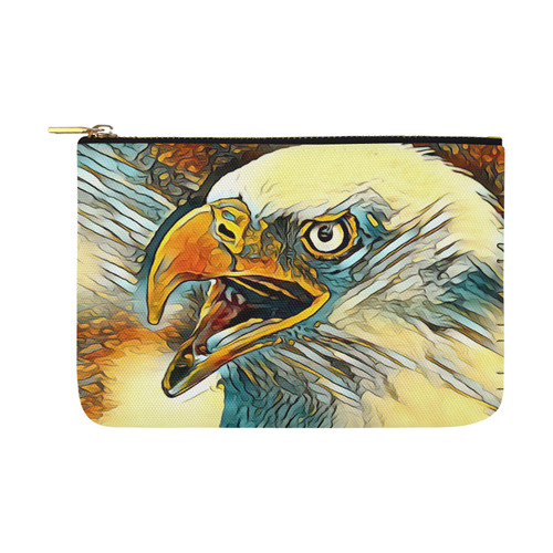 Animal_Art_Eagle20161201_by_JAMColors Carry-All Pouch 12.5''x8.5''