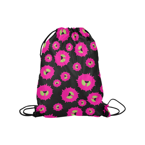 Gone Viral Medium Drawstring Bag Model 1604 (Twin Sides) 13.8"(W) * 18.1"(H)