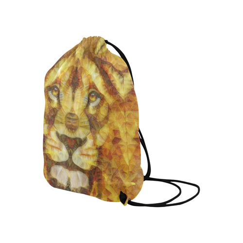 lion Large Drawstring Bag Model 1604 (Twin Sides)  16.5"(W) * 19.3"(H)