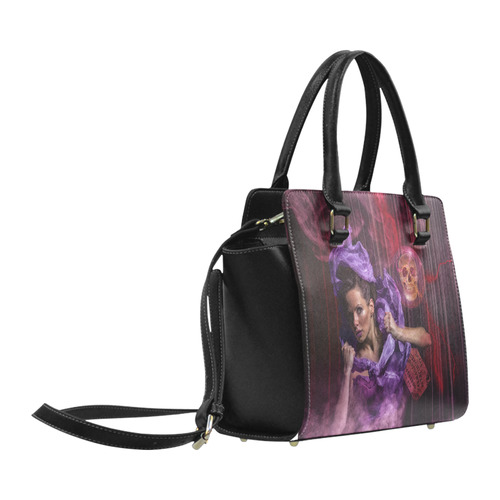 The Ritual of a Witch called a Ghost Classic Shoulder Handbag (Model 1653)