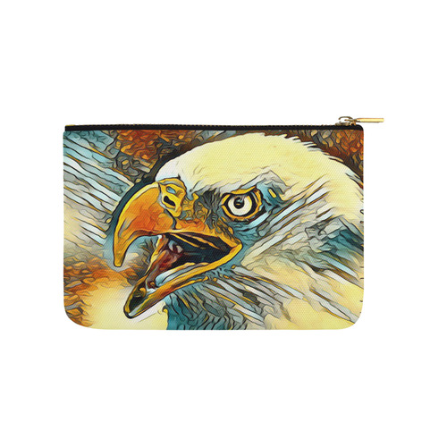 Animal_Art_Eagle20161201_by_JAMColors Carry-All Pouch 9.5''x6''