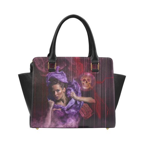 The Ritual of a Witch called a Ghost Classic Shoulder Handbag (Model 1653)