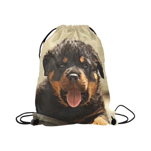 Rottweiler20150906 Large Drawstring Bag Model 1604 (Twin Sides)  16.5"(W) * 19.3"(H)