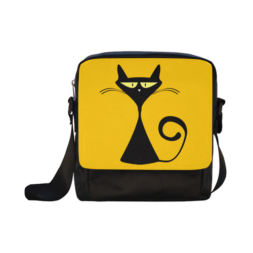 Cool Cat Crossbody Nylon Bags (Model 1633)