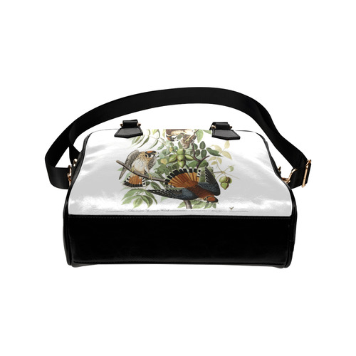 Audubon American Sparrow Hawk Birds of America Shoulder Handbag (Model 1634)