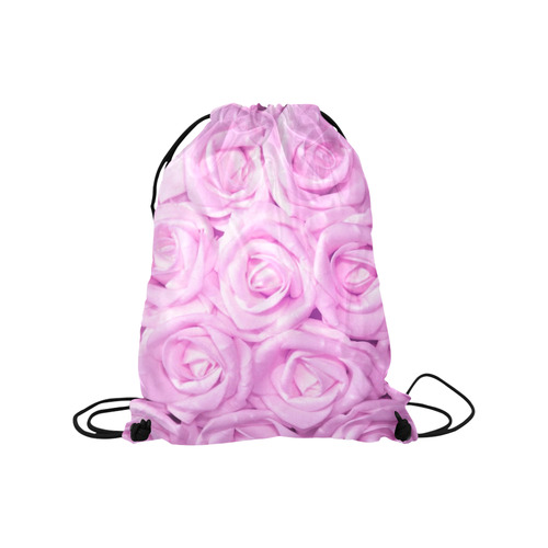 gorgeous roses F Medium Drawstring Bag Model 1604 (Twin Sides) 13.8"(W) * 18.1"(H)