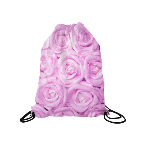 gorgeous roses F Medium Drawstring Bag Model 1604 (Twin Sides) 13.8"(W) * 18.1"(H)