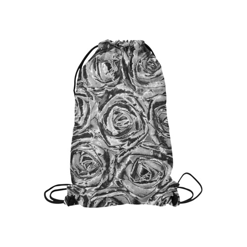 gorgeous roses P Small Drawstring Bag Model 1604 (Twin Sides) 11"(W) * 17.7"(H)