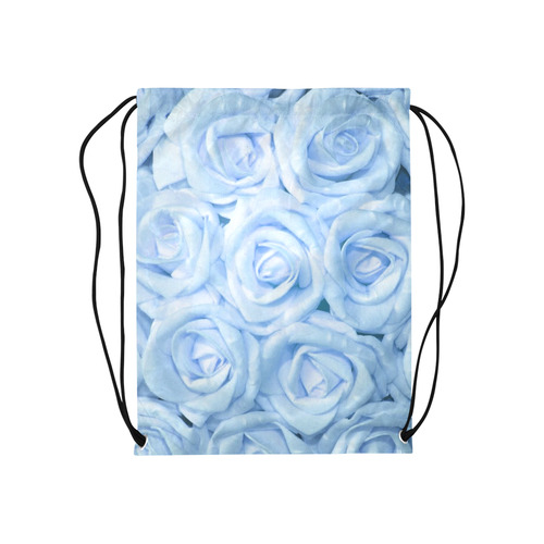 gorgeous roses D Medium Drawstring Bag Model 1604 (Twin Sides) 13.8"(W) * 18.1"(H)