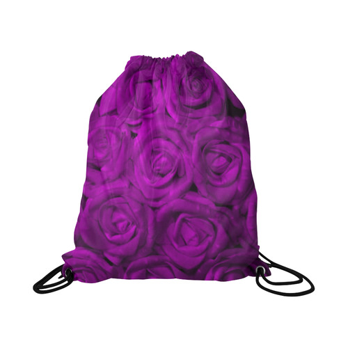 gorgeous roses O Large Drawstring Bag Model 1604 (Twin Sides)  16.5"(W) * 19.3"(H)