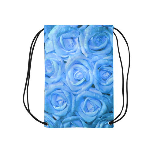 gorgeous roses K Small Drawstring Bag Model 1604 (Twin Sides) 11"(W) * 17.7"(H)