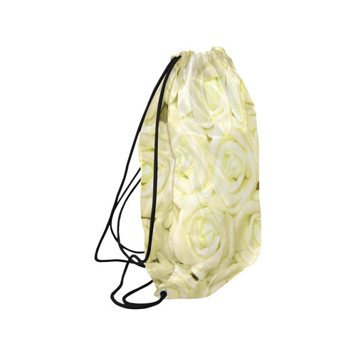 gorgeous roses C Medium Drawstring Bag Model 1604 (Twin Sides) 13.8"(W) * 18.1"(H)