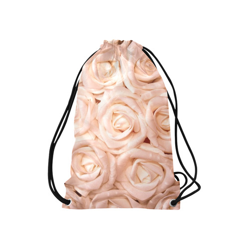 gorgeous roses H Small Drawstring Bag Model 1604 (Twin Sides) 11"(W) * 17.7"(H)