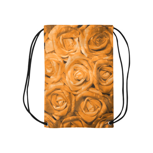 gorgeous roses M Small Drawstring Bag Model 1604 (Twin Sides) 11"(W) * 17.7"(H)