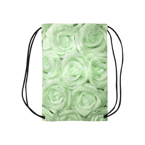 gorgeous roses A Small Drawstring Bag Model 1604 (Twin Sides) 11"(W) * 17.7"(H)