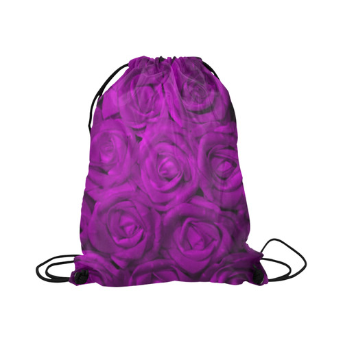 gorgeous roses O Large Drawstring Bag Model 1604 (Twin Sides)  16.5"(W) * 19.3"(H)