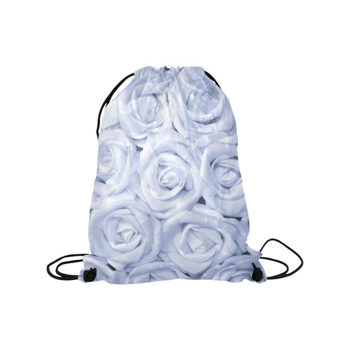 gorgeous roses B Medium Drawstring Bag Model 1604 (Twin Sides) 13.8"(W) * 18.1"(H)