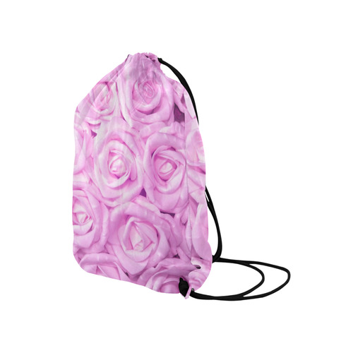 gorgeous roses F Medium Drawstring Bag Model 1604 (Twin Sides) 13.8"(W) * 18.1"(H)