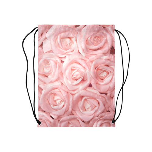 gorgeous roses G Medium Drawstring Bag Model 1604 (Twin Sides) 13.8"(W) * 18.1"(H)