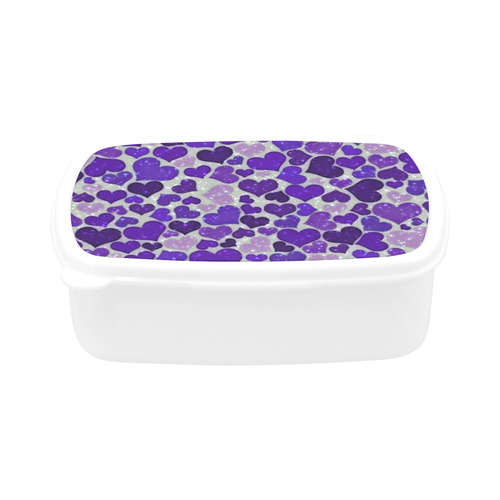 sparkling hearts blue