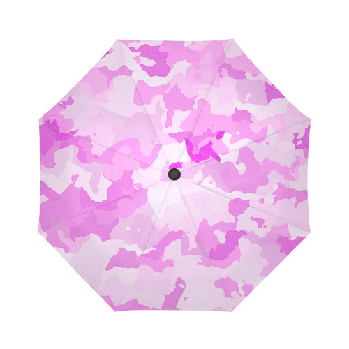 camouflage soft pink Auto-Foldable Umbrella (Model U04)