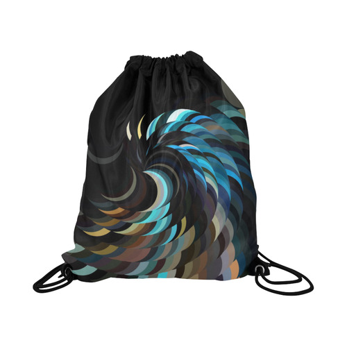 Spiralize by Artdream Large Drawstring Bag Model 1604 (Twin Sides)  16.5"(W) * 19.3"(H)