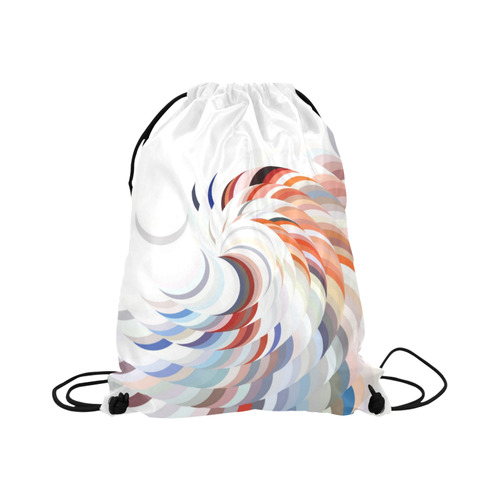 Spiralize by Artdream Large Drawstring Bag Model 1604 (Twin Sides)  16.5"(W) * 19.3"(H)