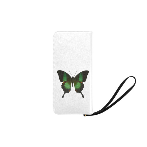 Papilio archturus butterfly painting Women's Clutch Purse (Model 1637)
