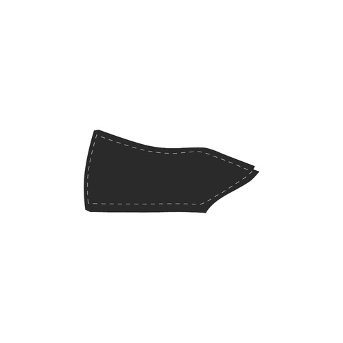 ZIPPER RAINBOW KISS LIPS Men's Slip-on Canvas Shoes (Model 019)