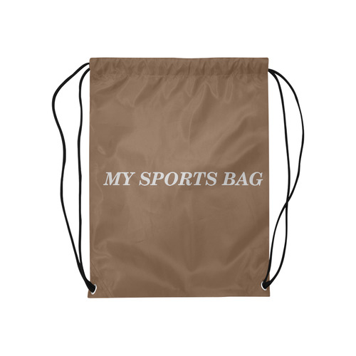 SPORTS BAG Medium Drawstring Bag Model 1604 (Twin Sides) 13.8"(W) * 18.1"(H)
