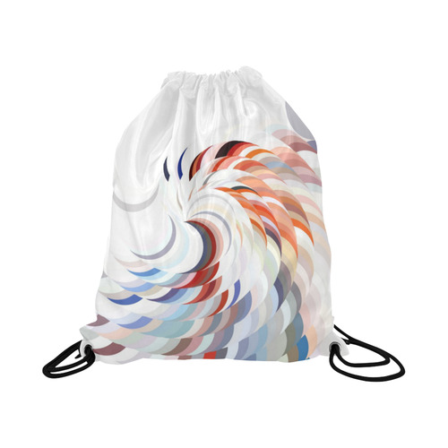 Spiralize by Artdream Large Drawstring Bag Model 1604 (Twin Sides)  16.5"(W) * 19.3"(H)