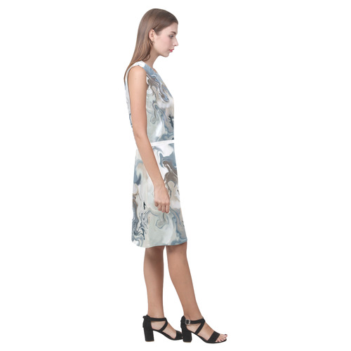 Blue Waves Eos Women's Sleeveless Dress (Model D01)