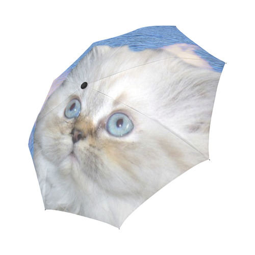 Cat and Water Auto-Foldable Umbrella (Model U04)