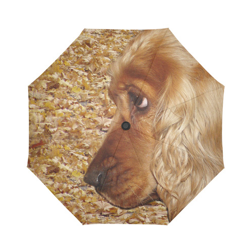 Dog Cocker Spaniel Auto-Foldable Umbrella (Model U04)