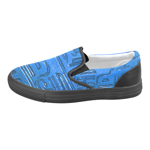 Hieroglyphs20161212_by_JAMColors Slip-on Canvas Shoes for Men/Large Size (Model 019)