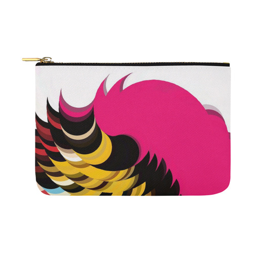 Pink Pattern by Artdream Carry-All Pouch 12.5''x8.5''