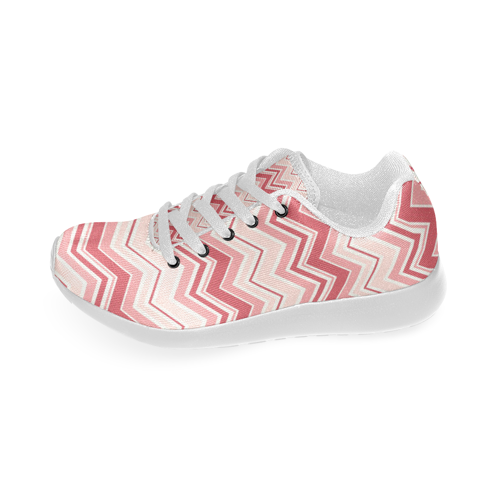 Valentine Chevron Women’s Running Shoes (Model 020) ID