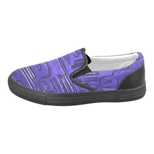 Hieroglyphs20161229_by_JAMColors Slip-on Canvas Shoes for Men/Large Size (Model 019)