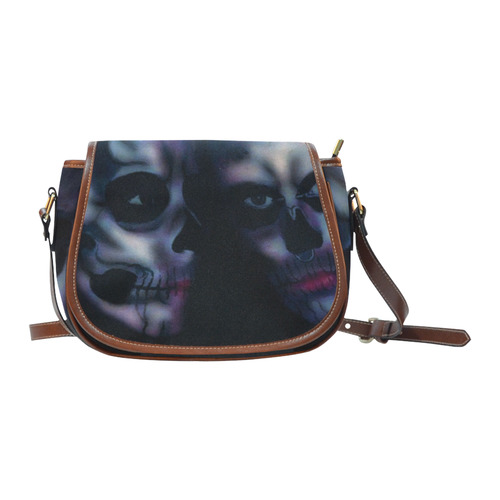 gaga fir zombie boy Saddle Bag/Large (Model 1649)