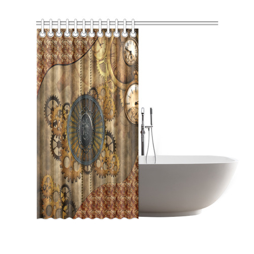 Steampunk, elegant, noble design Shower Curtain 69"x70"