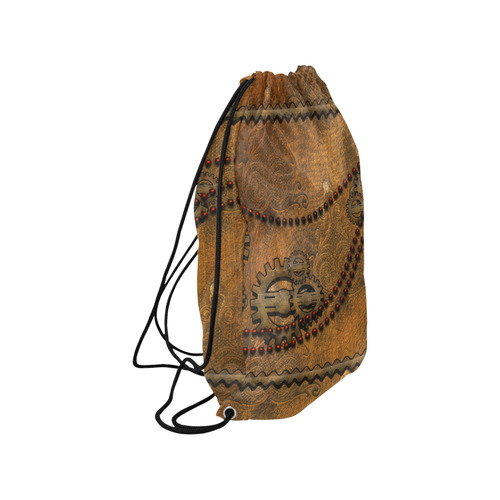 Noble steampunk Medium Drawstring Bag Model 1604 (Twin Sides) 13.8"(W) * 18.1"(H)
