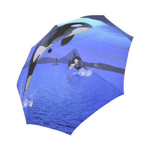 A Orca Whale Enjoy The Freedom Auto-Foldable Umbrella (Model U04)