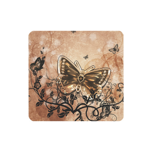 Wonderful butterflies and floral elements Women's Clutch Purse (Model 1637)