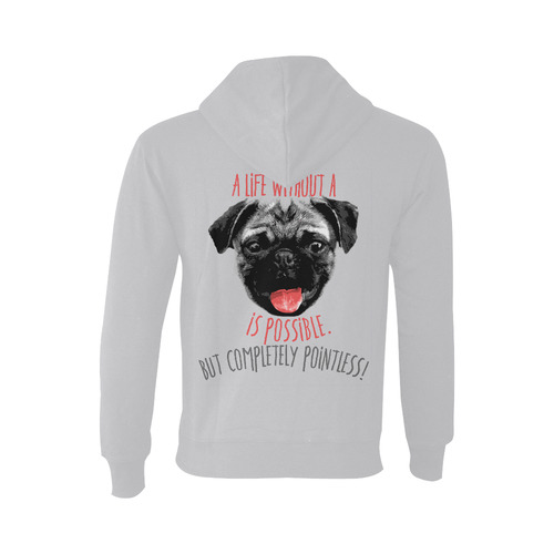 A life without a PUG / carlin is possible but … Oceanus Hoodie Sweatshirt (NEW) (Model H03)