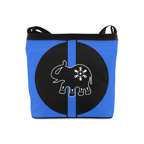 Modern Art Indian Elephant Crossbody Bags (Model 1613)