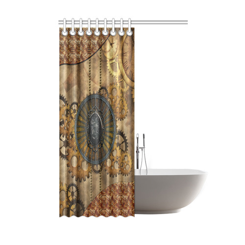 Steampunk, elegant, noble design Shower Curtain 48"x72"