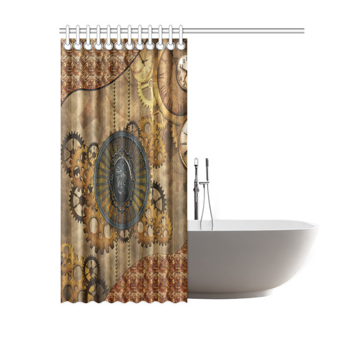 Steampunk, elegant, noble design Shower Curtain 60"x72"