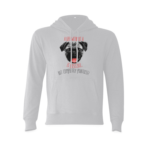 A life without a PUG / carlin is possible but … Oceanus Hoodie Sweatshirt (NEW) (Model H03)