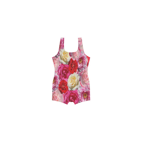 Bed Of Roses Classic One Piece Swimwear (Model S03)