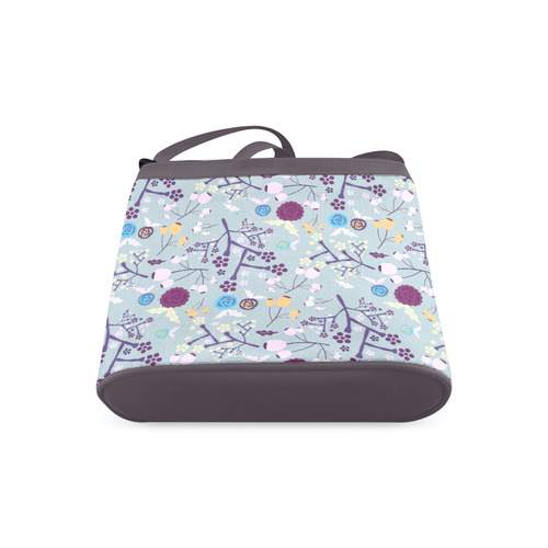 Beautiful Floral Nature Pattern Crossbody Bags (Model 1613)